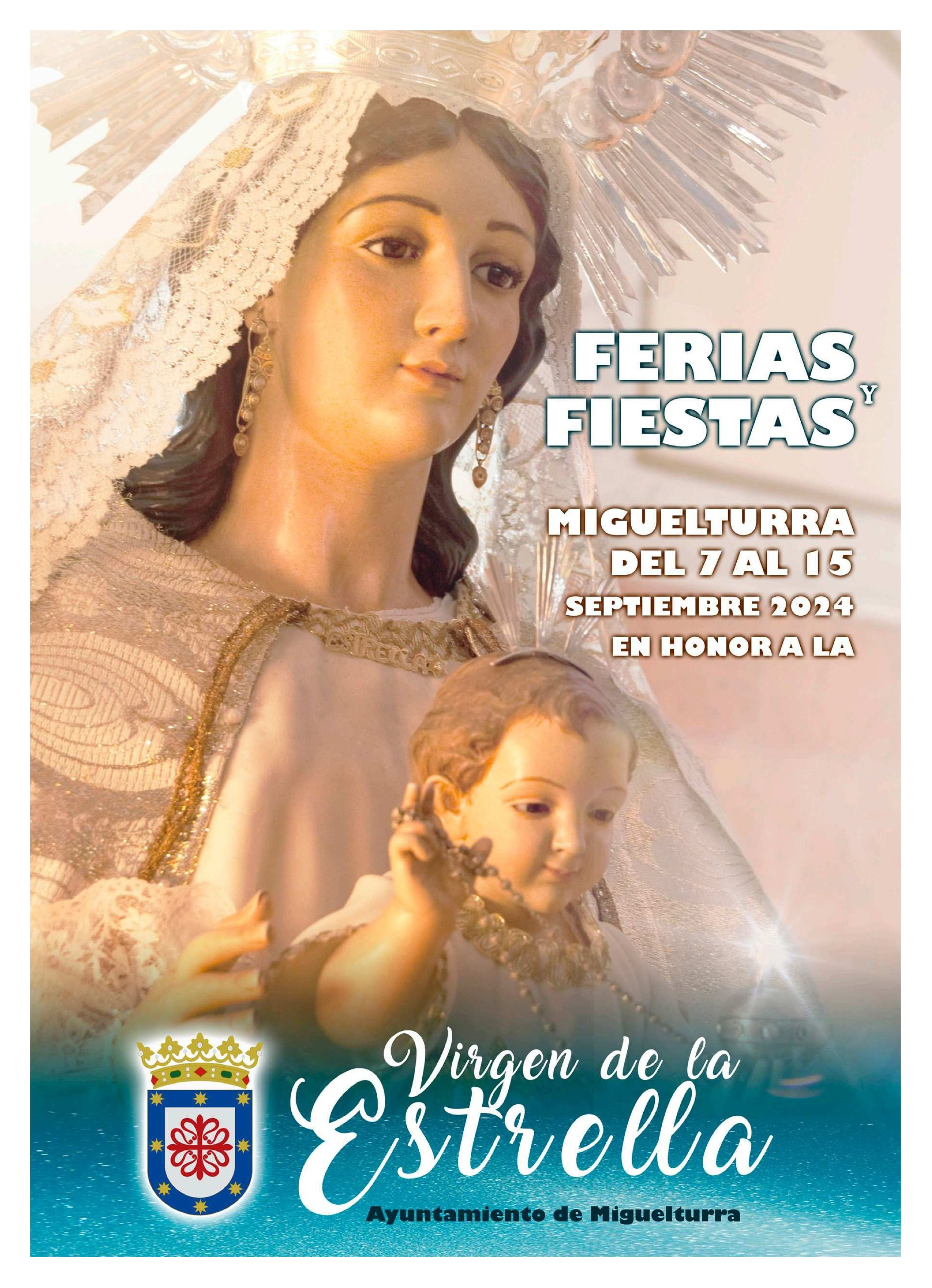 Ferias y Fiestas en honor a la Virgen de la Estrella 2024 Miguelturra